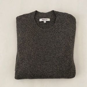 Madewell Dress Size Large Perfect for Holiday Winter Season Gold and Black